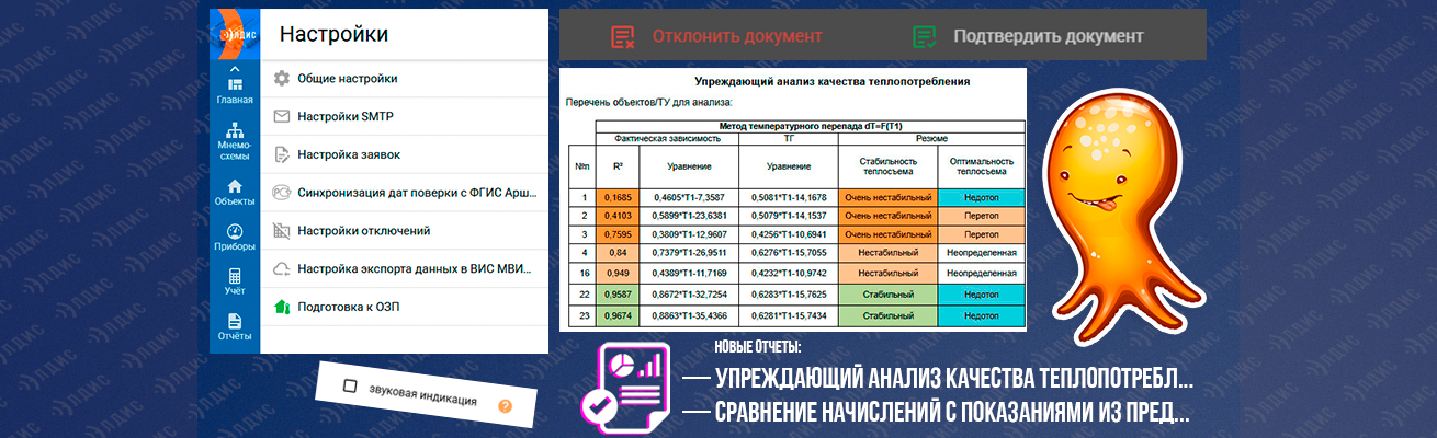 Лог изменений АИИС Элдис от 20.08.2025